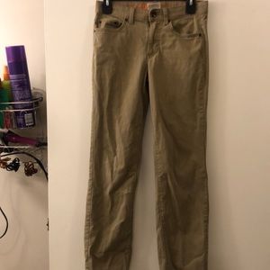 Boys khaki pants with adjustable waistband